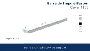 Barra de Empuje Bastón