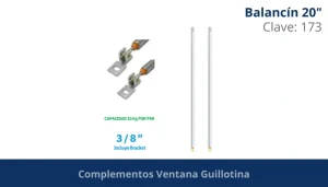 Balancín 20”