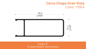 Cerco Chapa Gran Vista
