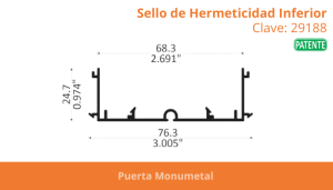 Sello de Hermeticidad Inferior