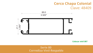 Cerco Chapa Colonial