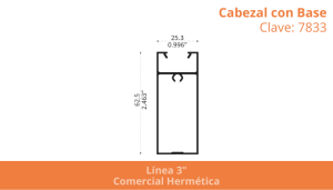 Cabezal con Base