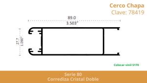 Cerco Chapa Colonial