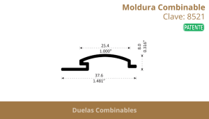 Moldura Combinable