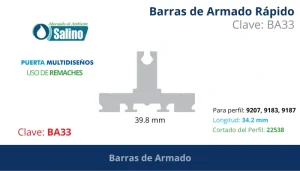 Barras de Armado Rápido