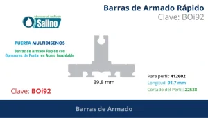 Barras de Armado Rápido