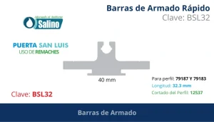 Barras de Armado Rápido