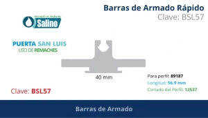 Barras de Armado Rápido